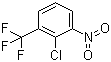 2-Chloro-1-nitro-3-(trifluoromethyl)benzene  molecular structure (CAS 39974-35-1)