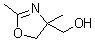 2,4-Dimethyl-4-hydroxymethyl-2-oxazoline molecular structure (CAS 39986-37-3)