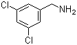结构式 CAS# 39989-43-0, 3,5-二氯苄胺