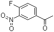 4'-氟-3'-硝基苯乙酮分子结构 (CAS 400-93-1)