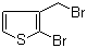structure of CAS# 40032-76-6, 2-Bromo-3-bromomethylthiophene;2-Bromo-3-(bromomethyl)thiophene