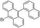 9-Bromo-10-(1-naphthalenyl)anthracene molecular structure (CAS 400607-04-7)