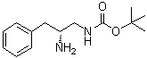 结构式 CAS# 400652-57-5, [(2R)-2-氨基-3-苯基丙基]氨基甲酸叔丁酯