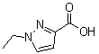structure of CAS# 400755-44-4, 1-Ethyl-1H-pyrazole-3-carboxylic acid