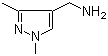 (1,3-Dimethyl-1H-pyrazol-4-yl)methylamine molecular structure (CAS 400756-28-7)