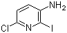 3-Amino-6-chloro-2-iodopyridine molecular structure (CAS 400777-06-2)