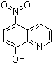 5-硝基-8-羟基喹啉分子结构 (CAS 4008-48-4)