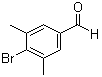 structure of CAS# 400822-47-1, 4-Bromo-3,5-dimethylbenzaldehyde;3,5-Dimethyl-4-bromobenzaldehyde