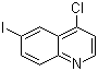structure of CAS# 40107-07-1, 4-Chloro-6-iodoquinoline