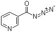 Nicotinoyl azide molecular structure (CAS 4013-72-3)