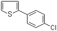 结构式 CAS# 40133-23-1, 2-(4-氯苯基)噻吩