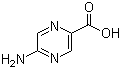 结构式 CAS# 40155-43-9, 5-氨基-2-吡嗪甲酸
