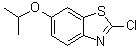 2-Chloro-6-(1-methylethoxy)benzothiazole molecular structure (CAS 401567-29-1)