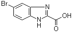 6-溴-1H-苯并咪唑-2-羧酸分子结构 (CAS 40197-20-4)