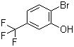 结构式 CAS# 402-05-1, 2-溴-5-三氟甲基苯酚