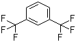 structure of CAS# 402-31-3, 1,3-Bis(trifluoromethyl)-benzene;1,3-Di(trifluoromethyl)benzene; Xylene hexafluoride