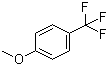 结构式 CAS# 402-52-8, 4-三氟甲基苯甲醚; 对三氟甲基苯甲醚