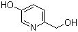 2-(羟甲基)-5-羟基吡啶分子结构 (CAS 40222-77-3)