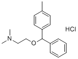 4-甲苯海明盐酸盐分子结构 (CAS 4024-34-4)
