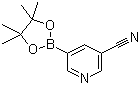 3-Cyanopyridine-5-boronic acid pinacol ester molecular structure (CAS 402718-29-0)