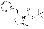 (5S)-2-Oxo-5-(phenylmethyl)-1-pyrrolidinecarboxylic acid 1,1-dimethylethyl ester molecular structure (CAS 402955-78-6)