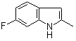 6-Fluoro-2-methylindole molecular structure (CAS 40311-13-5)