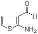 2-Amino-3-thiophenecarboxaldehyde molecular structure (CAS 40341-23-9)