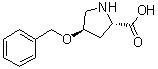 (4R)-4-(Phenylmethoxy)-L-proline molecular structure (CAS 40350-84-3)