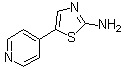 5-(4-吡啶基)-2-噻唑胺分子结构 (CAS 40353-55-7)