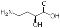structure of CAS# 40371-51-5, (S)-(-)-4-Amino-2-hydroxybutyric acid