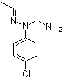 5-Amino-3-methyl-1-(4-chlorophenyl)pyrazole molecular structure (CAS 40401-39-6)