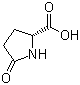 structure of CAS# 4042-36-8, D-Pyroglutamic acid;5-Oxo-D-proline; D-5-Pyrrolidone-2-carboxylic acid; (R)-(+)-2-Pyrrolidone-5-carboxylic acid