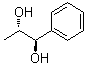 (1R,2S)-1-Phenyl-1,2-propanediol molecular structure (CAS 40421-52-1)
