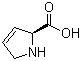 3,4-脱氢-L-脯氨酸分子结构 (CAS 4043-88-3)