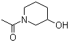 N-Acetyl-3-hydroxypiperidine molecular structure (CAS 4045-27-6)