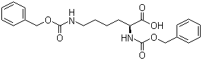 structure of CAS# 405-39-0, N,N'-Dibenzyloxycarbonyl-L-lysine