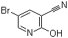 结构式 CAS# 405224-22-8, 5-溴-2-羟基烟腈
