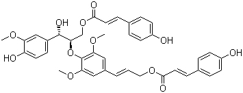稀有木脂素 A分子结构 (CAS 405281-76-7)