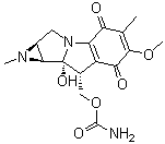 Mitomycin B molecular structure (CAS 4055-40-7)