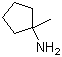 structure of CAS# 40571-45-7, (1-Methylcyclopentyl)amine;1-Methylcyclopentan-1-amine