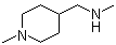 Methyl(1-methylpiperidin-4-ylmethyl)amine molecular structure (CAS 405928-19-0)
