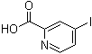 structure of CAS# 405939-79-9, 4-Iodo-2-pyridinecarboxylic acid;4-Iodopicolinic acid