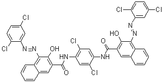 Pigment Red 214 molecular structure (CAS 40618-31-3)