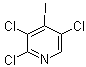 2,3,5-Trichloro-4-iodopyridine molecular structure (CAS 406676-23-1)