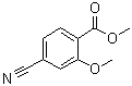 结构式 CAS# 406719-76-4, 4-氰基-2-甲氧基苯甲酸甲酯