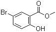 Methyl 5-bromosalicylate molecular structure (CAS 4068-76-2)