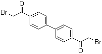 4,4'-Bis(2-bromoacetyl)biphenyl molecular structure (CAS 4072-67-7)