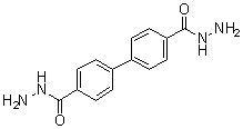 4,4'-联苯二甲酸二酰肼分子结构 (CAS 4073-75-0)