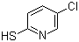 structure of CAS# 40771-41-3, 5-Chloropyridine-2-thiol;3-Chloro-6-mercaptopyridine