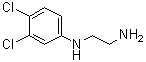 structure of CAS# 40779-26-8, N1-(3,4-Dichlorophenyl)-1,2-ethanediamine;N-(3,4-Dichlorophenyl)ethylenediamine